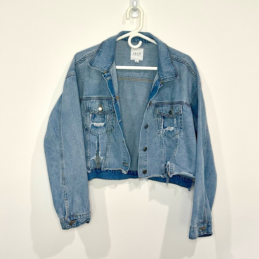 LE LIS Collection Cropped Jacket - Picture 2 of 8